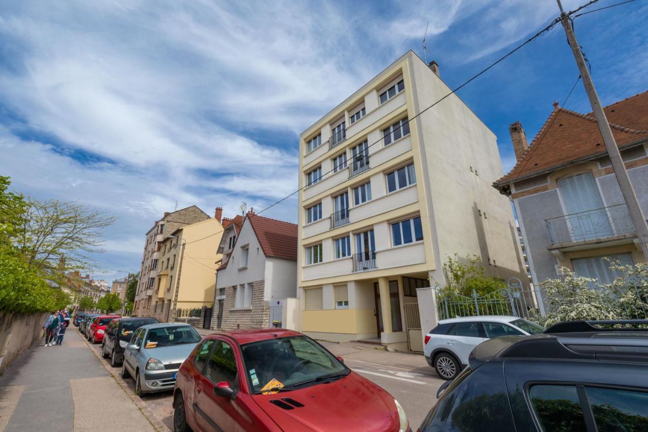 Appartement Climatise 100M2 7Mn Centre Ville Garage 5Pieces 5 Adultes Bebe Arrivee Autonome Dijon Bagian luar foto