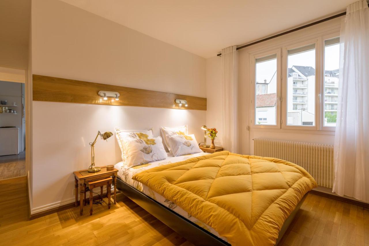 Appartement Climatise 100M2 7Mn Centre Ville Garage 5Pieces 5 Adultes Bebe Arrivee Autonome Dijon Bagian luar foto